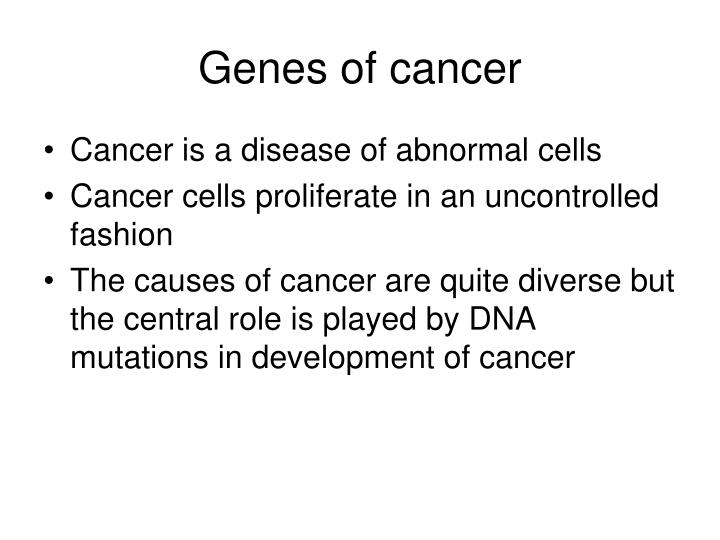 genes of cancer
