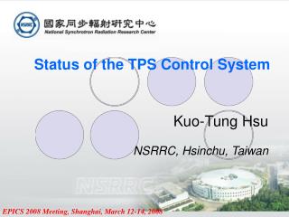 Status of the TPS Control System