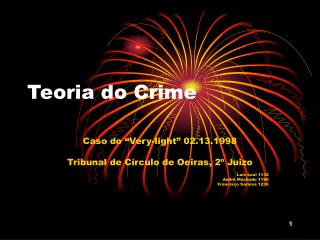teoria do crime