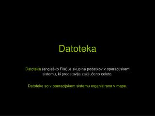 datoteka