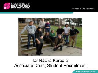 Dr Nazira Karodia Associate Dean, Student Recruitment