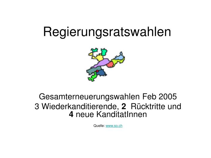 regierungsratswahlen