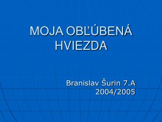 moja ob ben hviezda