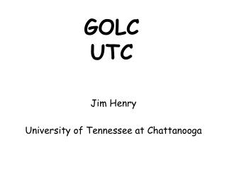 GOLC UTC