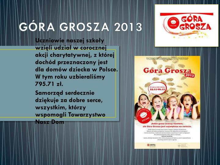 g ra grosza 2013