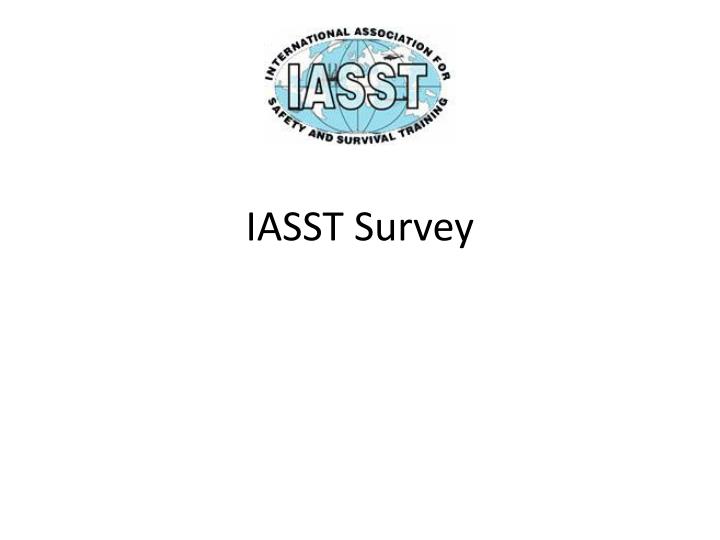 iasst survey