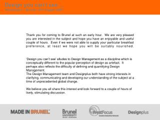 What is the future of Design Management?