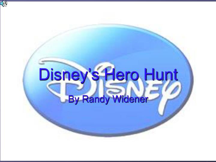 disney s hero hunt