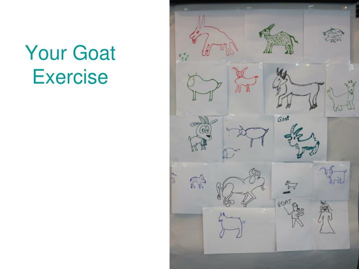 your goat exercise