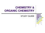 CHEMISTRY &amp; ORGANIC CHEMISTRY