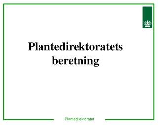 Plantedirektoratet