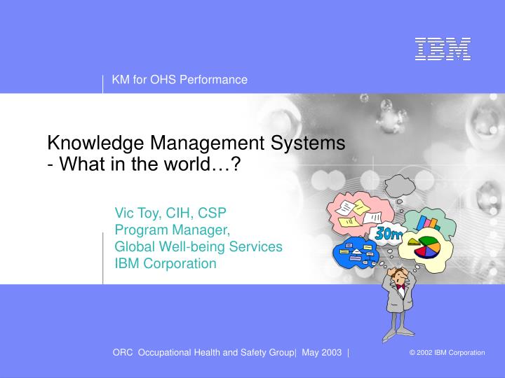 knowledge management systems what in the world