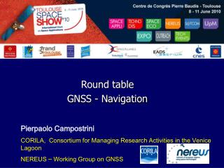 Round table GNSS - Navigation