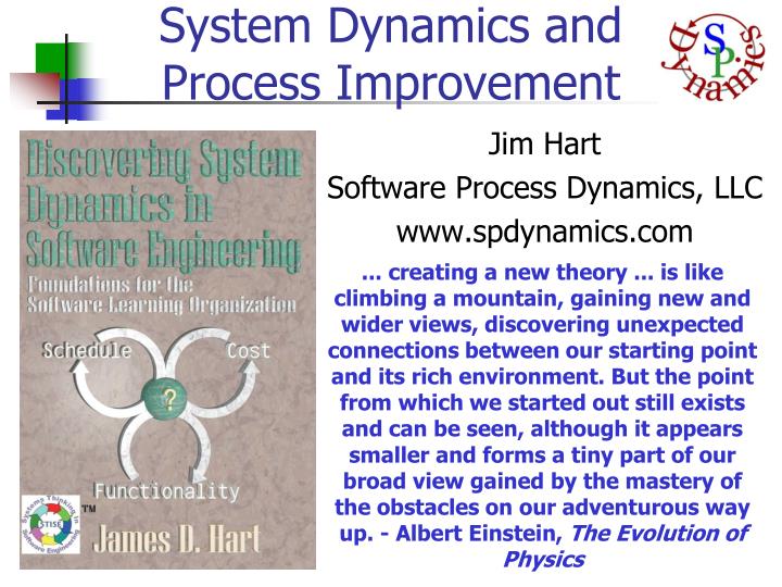 system dynamics and process improvement