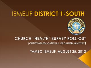 iemelif district 1 south