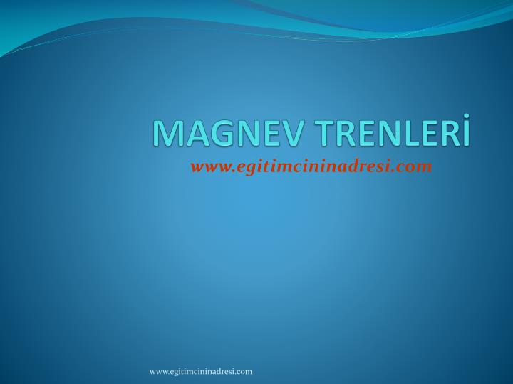 magnev trenler