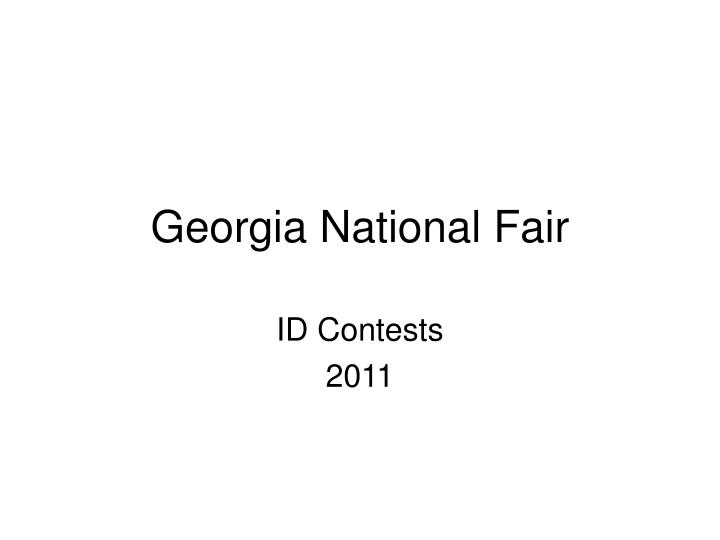 georgia national fair