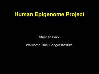Human Epigenome Project