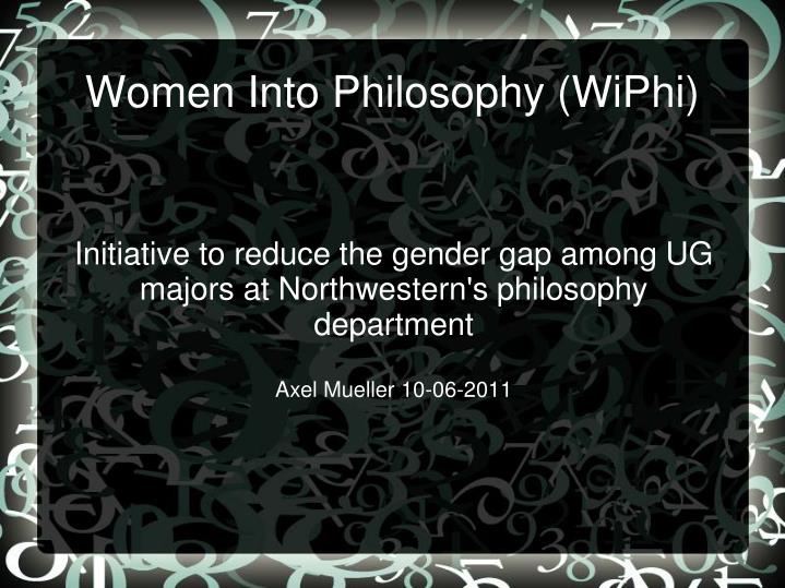 women into philosophy wiphi
