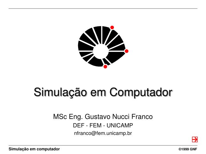 simula o em computador