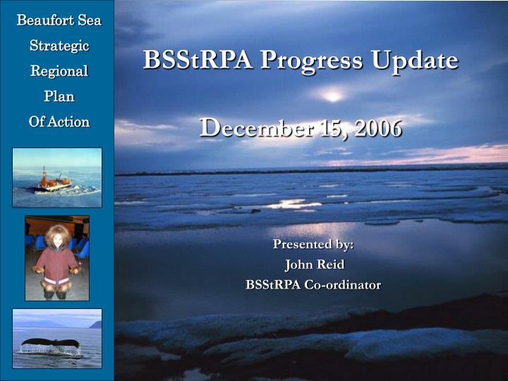 bsstrpa progress update d ecember 15 2006