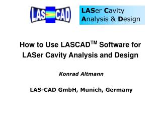 LASCAD ? offers: