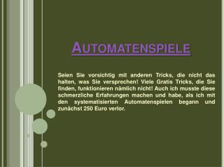 automatenspiele