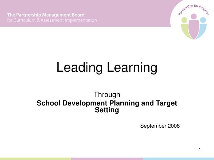 leading learning