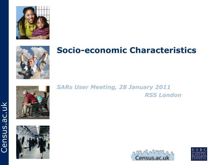 socio economic characteristics