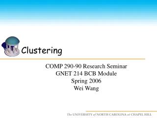 Clustering