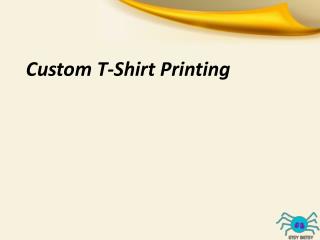 Custom t shirt printing