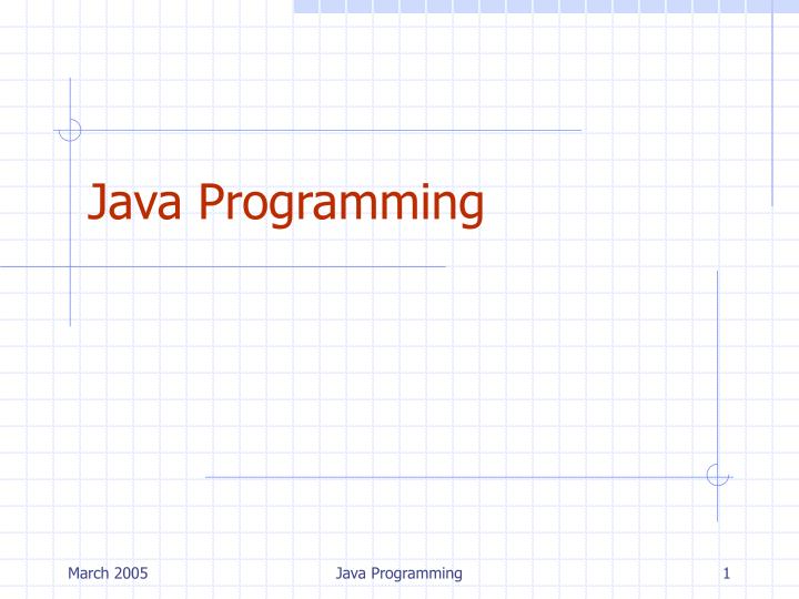 java programming