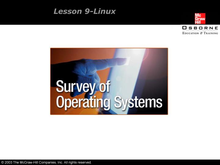 lesson 9 linux