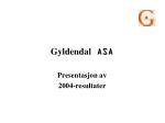 Gyldendal ASA - slide 1