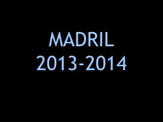 madril 2013 2014