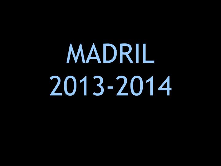 madril 2013 2014
