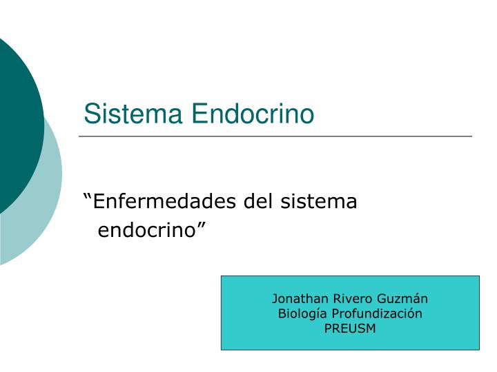 sistema endocrino