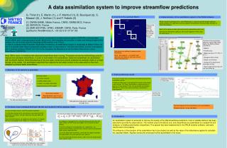 A data assimilation system to improve streamflow predictions