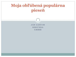 moja ob ben popul rna piese