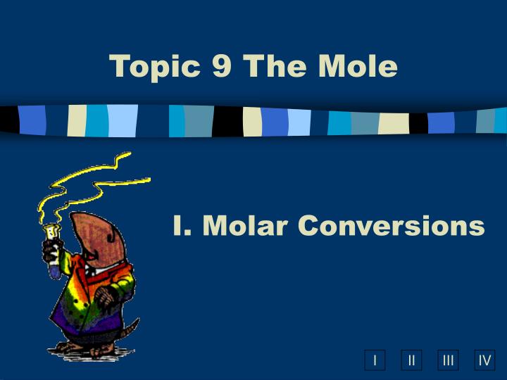 topic 9 the mole