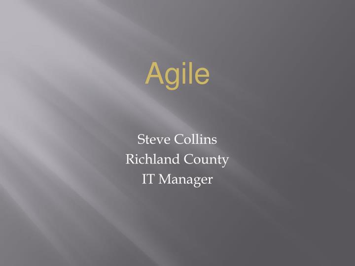 steve collins richland county it manager