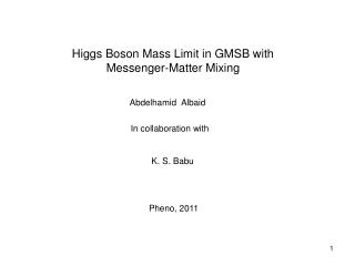 Higgs Boson Mass Limit in GMSB with Messenger-Matter Mixing