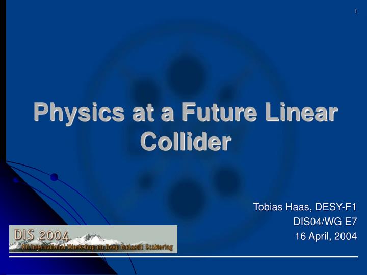 physics at a future linear collider