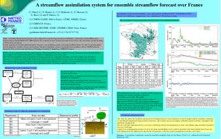 A streamflow assimilation system for ensemble streamflow forecast over France