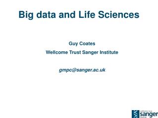 Big data and Life Sciences