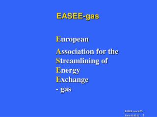 EASEE-gas