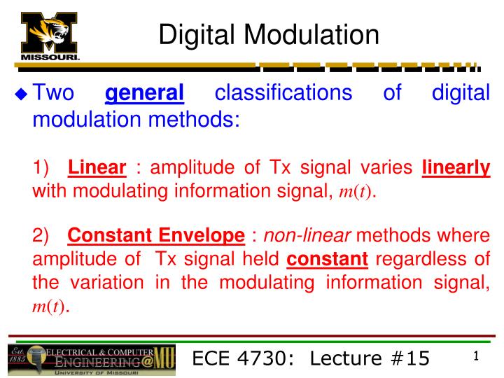 digital modulation