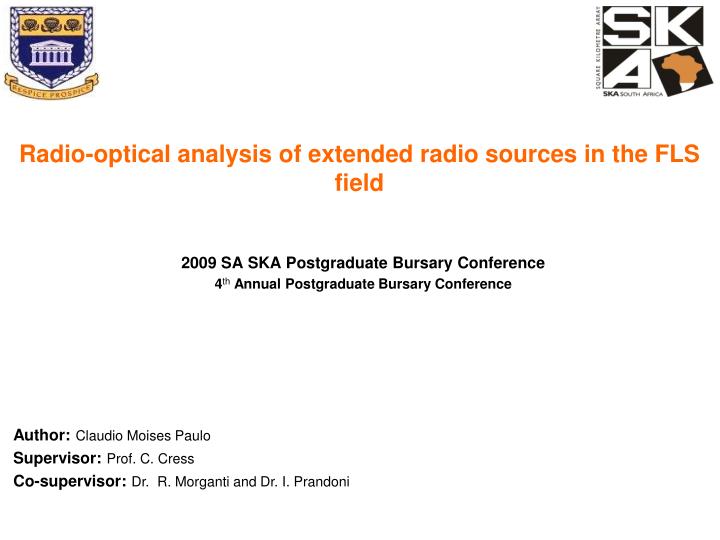 radio optical analysis of extended radio sources in the fls field