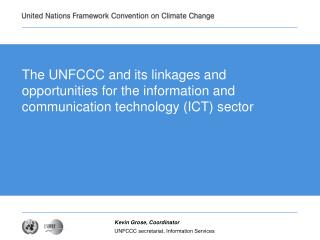 Linkages and opportunities for the information and communication technology (ICT) sector