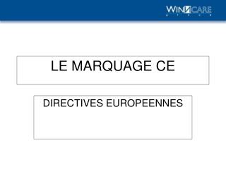 le marquage ce